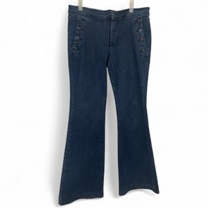 Banana Republic Classic Blue Flared Women's Jeans in size 30S